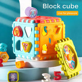 Hexahedron Shape Matching Puzzle Block - Number & Graphic for Baby image 2