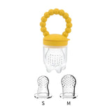 Baby Fruit Feeder Pacifier - Silicone Mesh Bag for Teething - M4 image