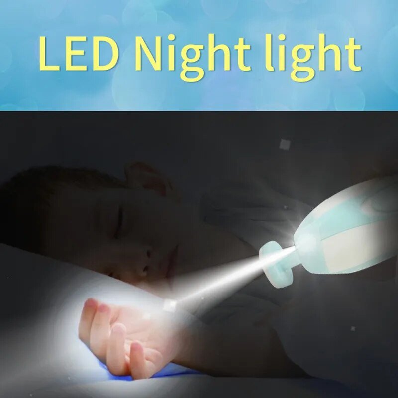 6-in-1 Electric Baby Nail Trimmer & Manicure Kit image 3