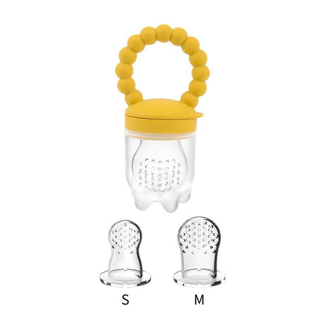 Baby Fruit Feeder Pacifier - Silicone Mesh Bag for Teething image 11