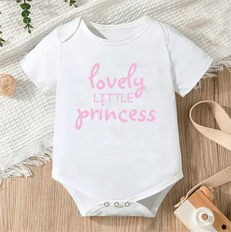 Newborn Letter Print Romper - Unisex 0-12M image 23