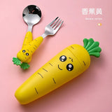 Cartoon Baby Fork & Spoon Set - 1/3PCS Kid Tableware image 20