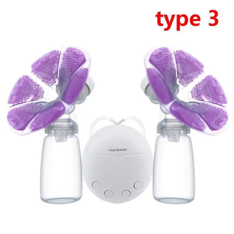 Real Bubee Electric Breast Pump - Single/Double, USB, BPA Free image 7