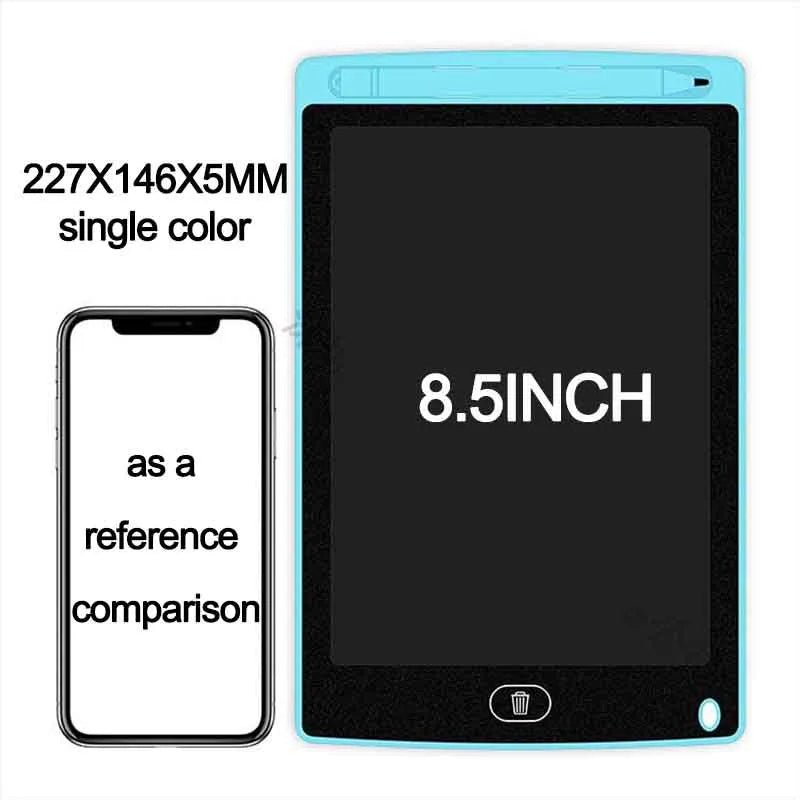 8.5-inch screen size comparison with a smartphone