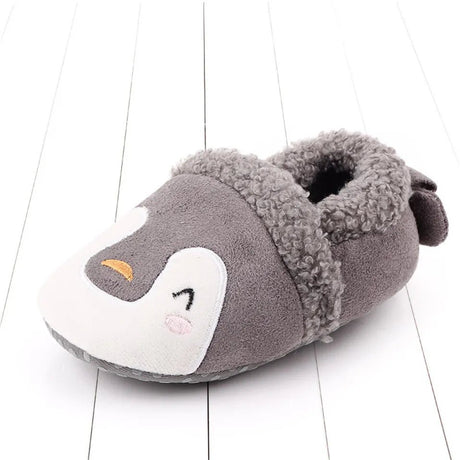 Adorable Knit Baby Slippers - Cartoon Anti-Slip Prewalkers image 9