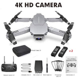New E68 mini drone, HD 4K 1080P camera, WIFI FPV height hold mode, RC foldable quadrotor drone image 7