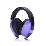 Infant Anti-Noise Sleeping Ear Plugs & Travel Earmuffs - Purple image