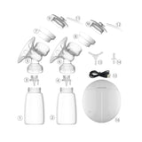 Real Bubee Electric Breast Pump - Single/Double, USB, BPA Free image 2