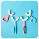 360-Degree U-Shaped Children's Toothbrush - Silicone Teeth Cleaner image 5