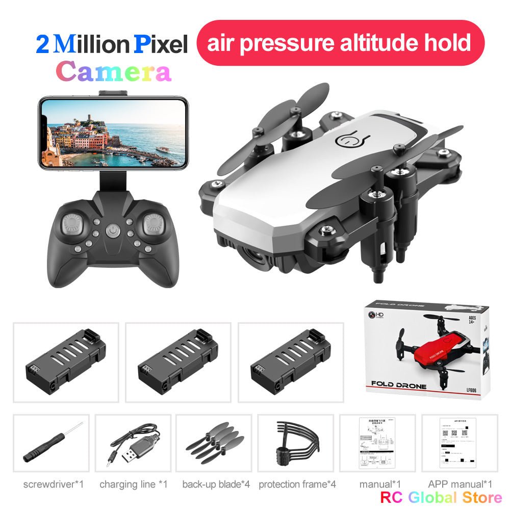 LF606 Mini RC Drone 4K HD with Camera Remote Control Helicopter image 12
