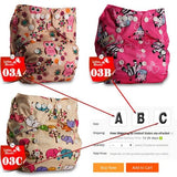 Baby Washable Reusable Cloth Pocket Nappy Diaper - 03, B image