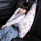 U-Shape Kids Travel Pillow with Cute Animal Pattern image 1