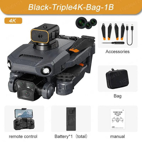 New P8 Pro 4K Drone - Obstacle Avoidance, 8K Dual Camera, Foldable Quadcopter image 19