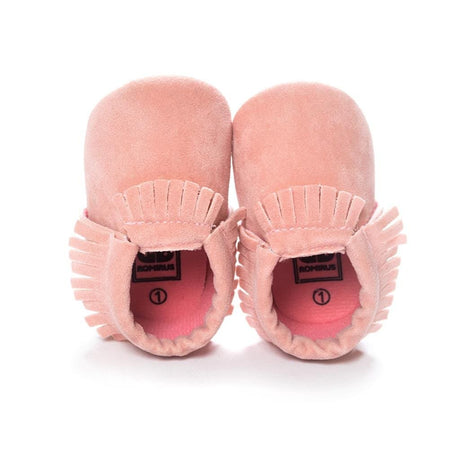 PU Suede Leather Newborn Baby Moccasins Shoes image 13