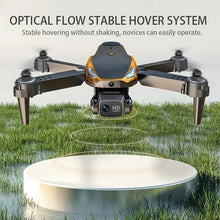8K Pro Drone hovering with optical flow positioning for stable outdoor flight and steady aerial video recording.
