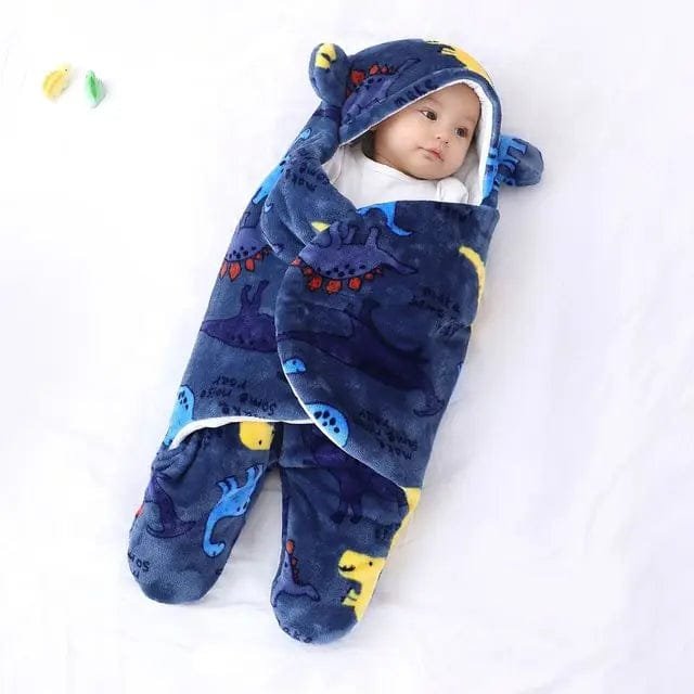 Thick Fleece Newborn Sleep Bag with Cotton Lining image