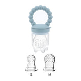 Baby Fruit Feeder Pacifier - Silicone Mesh Bag for Teething - M3 image