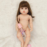 55cm Full Silicone Reborn Doll - Long Hair Betty Princess image 12