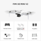 FIMI X8 MINI V2 4K Camera Drone - Lightweight, 250g, 2023 Model - X8M V2 Plus 2B image