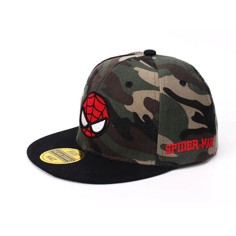 Disney Spiderman Kids Baseball Cap - Adjustable, 2-8Y - army spiderman image