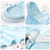 Newborn Baby Sleeping Bag: Head Shaping Design, Anti-Startle, 1Tog image 2