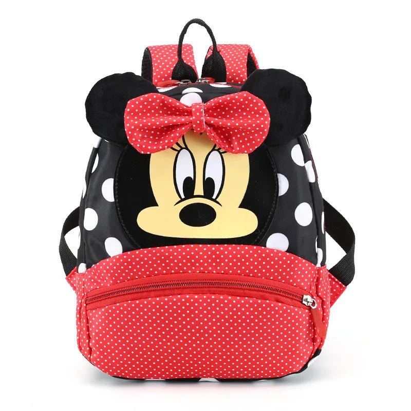 Disney Mickey & Minnie Backpack: Kids' Kindergarten Gift - red minnie image