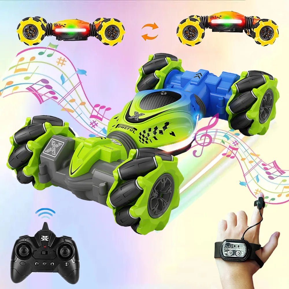 2.4G RC Watch Gesture Car - 4WD Twist Stunt Drift Vehicle Toy image 0