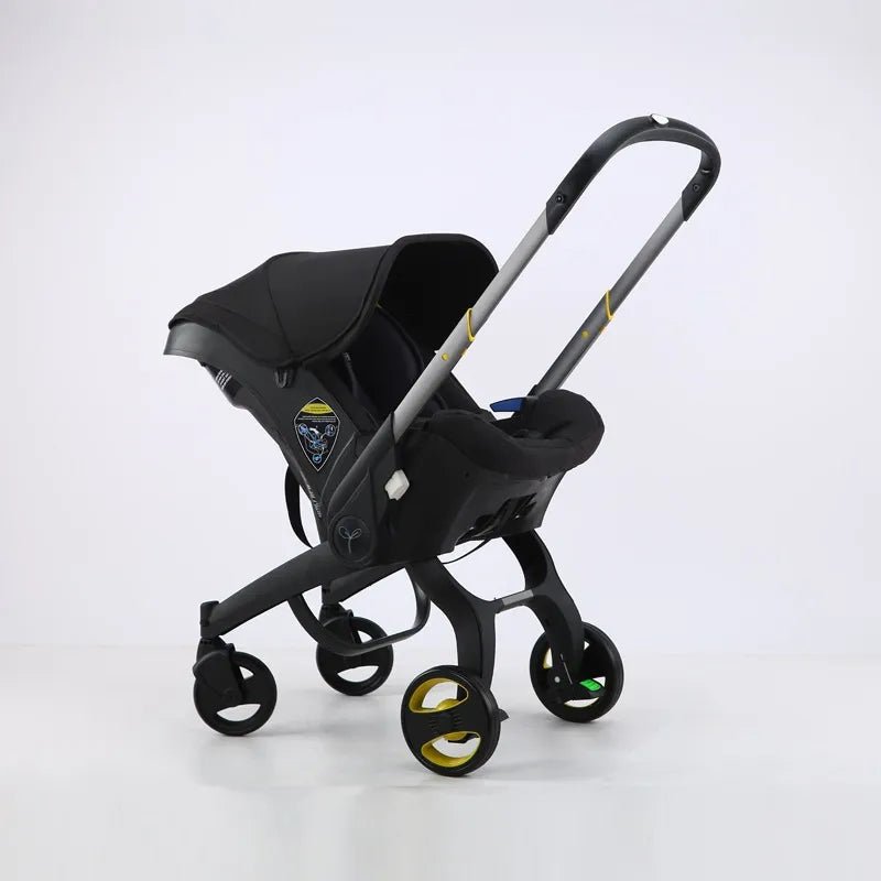 3-in-1 High Landscape Baby Stroller - Newborn Travel System & Cradle image 0