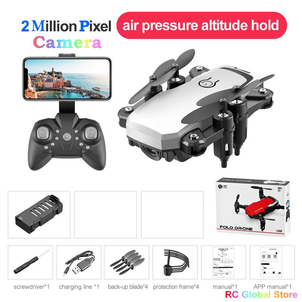LF606 Mini RC Drone 4K HD with Camera Remote Control Helicopter image 8