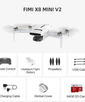 FIMI X8 MINI V2 4K Camera Drone