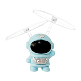 Toy helicopter with an astronaut design.