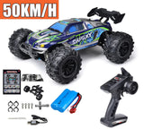 RC monster truck with accessories 