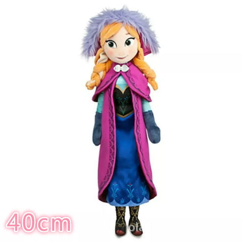  Frozen Snow Queen Elsa & Anna Plush Doll