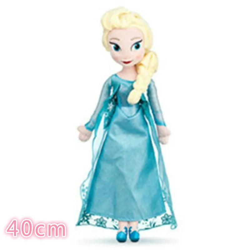  Frozen Snow Queen Elsa & Anna Plush Doll