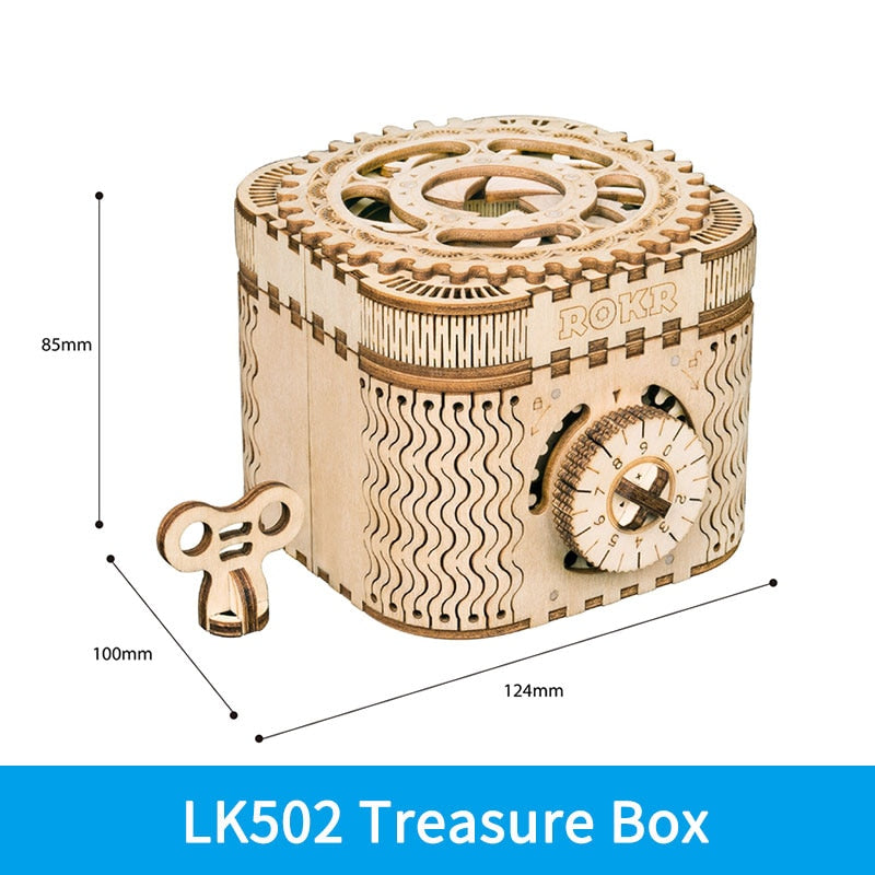 3D Wooden Puzzle Gear Model DIY Kit 