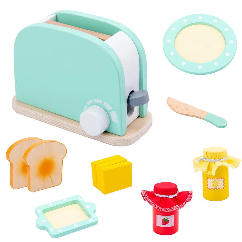 Wooden Kitchen Play Set