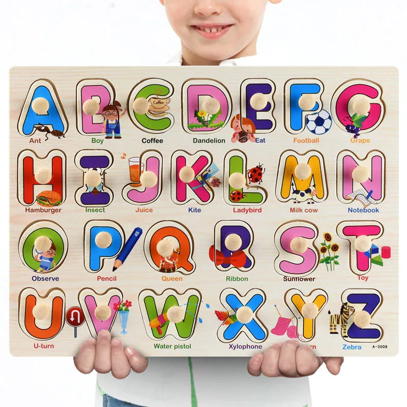 Montessori Wooden Puzzle Boards