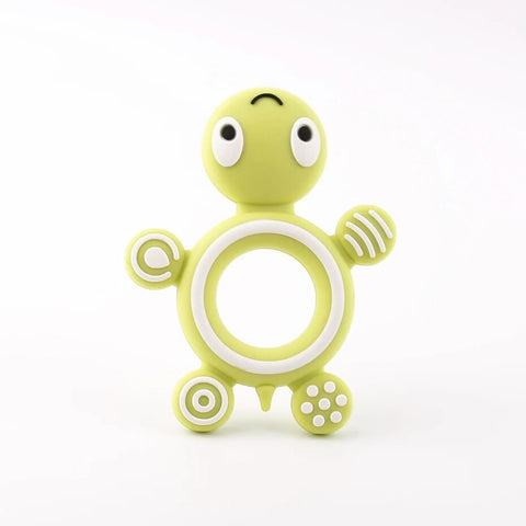 1PC Turtle Silicone Teether 