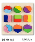 Montessori Wooden Puzzle Boards