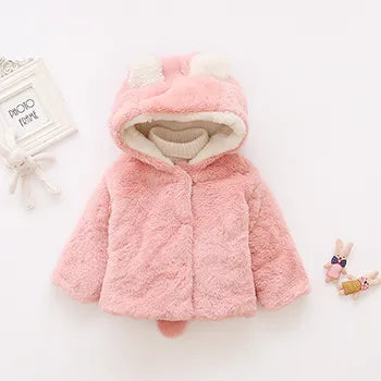 Plush Rabbit Ears Jacket