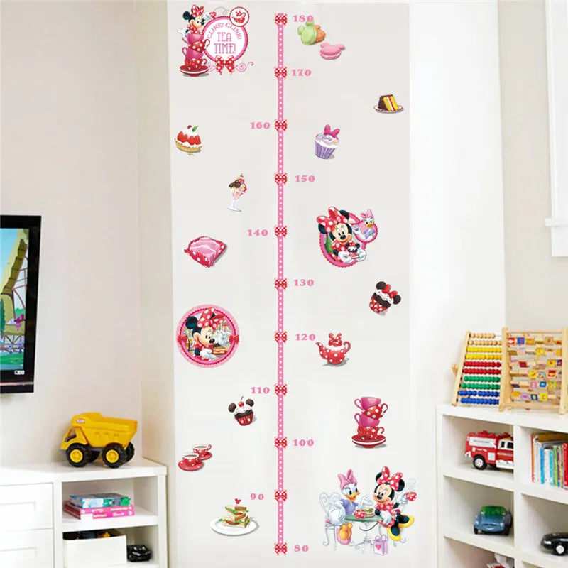 3D Mickey & Minnie Cartoon Wall Stickers