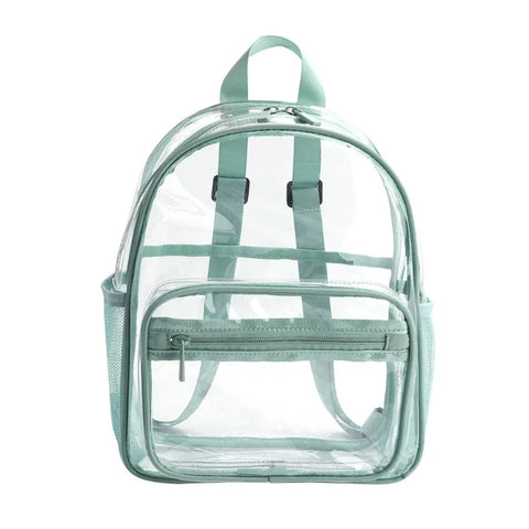 Women's Large Clear PVC Backpack