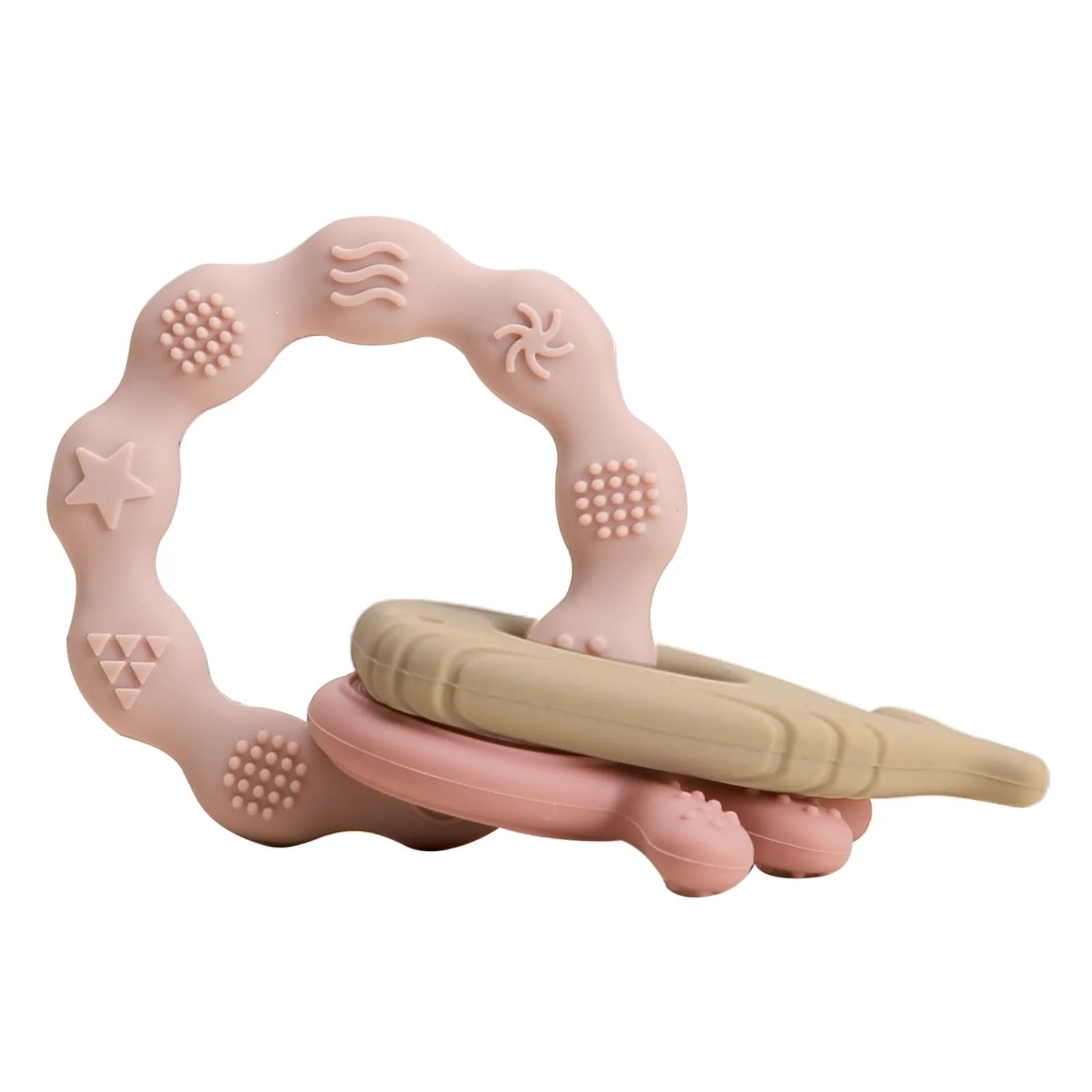 1PC Koala & Elephant Silicone Teether Handbell Rattles image 9