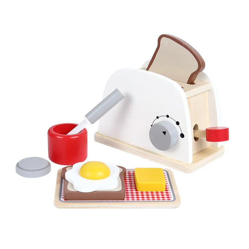 Wooden Kitchen Play Set