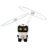 Toy helicopter with a robot design.