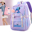 Backpack with cartoon character design.