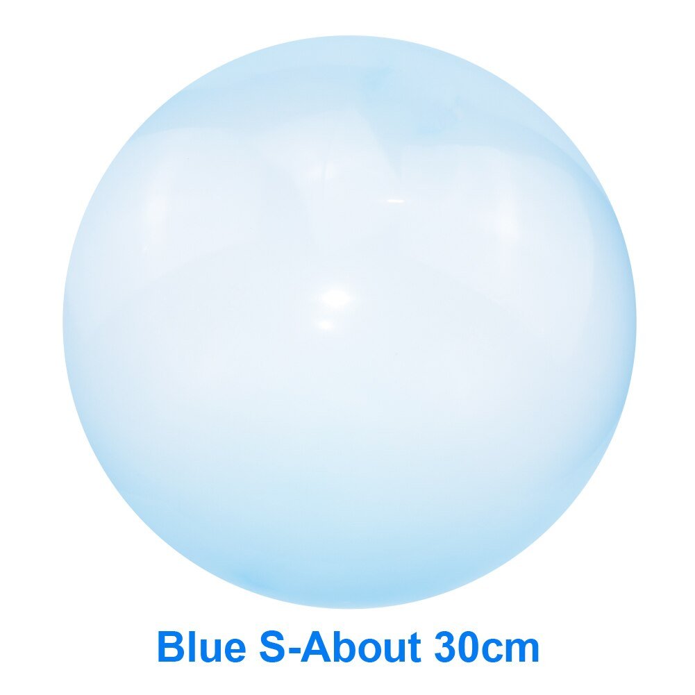 Blue balloon labeled 'Blue S-About 30cm'.