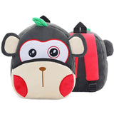 Children's backpack with monkey design