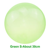 Green balloon labeled 'Green S-About 30cm'.