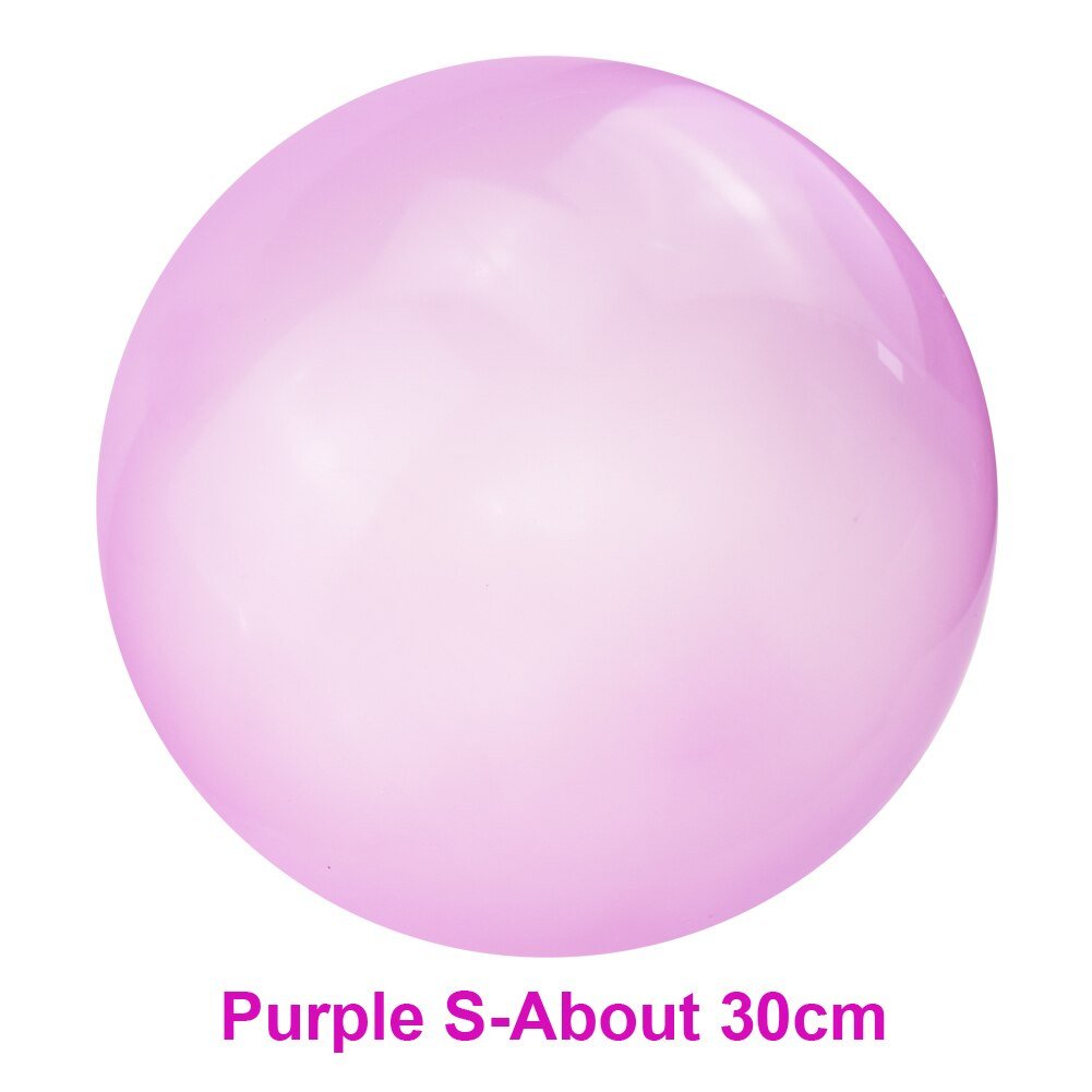 Purple balloon labeled 'Purple S-About 30cm'.